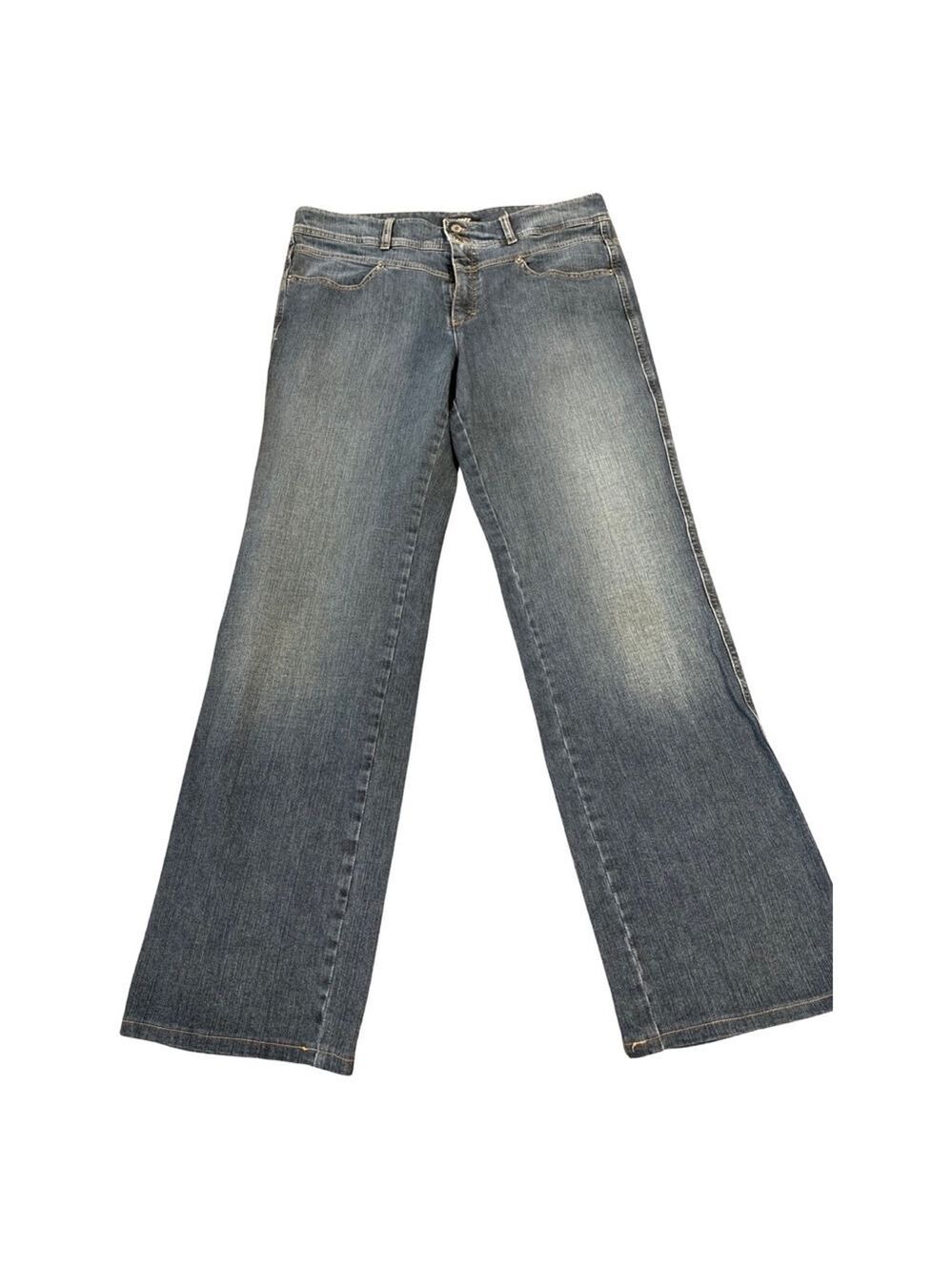 Rosner Audrey 2 Straight Leg High Rise Medium Wash